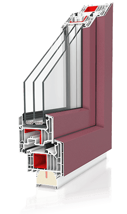 Okna PCV PRIMO 82 Alu